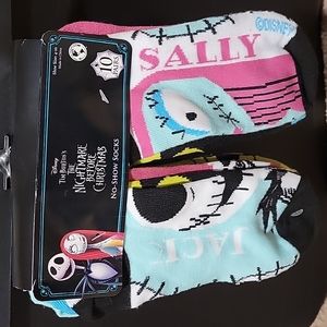 The Nightmare before Christmas no-show socks